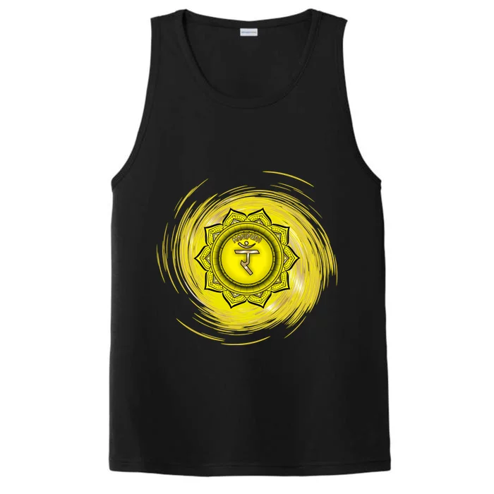 Yellow Chakra Chakras System Gold Series Performance Tank