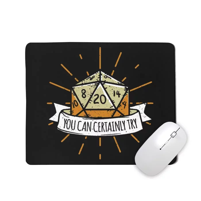 You Can Certainly Try Dragon Dice Wizard Gamer Mousepad