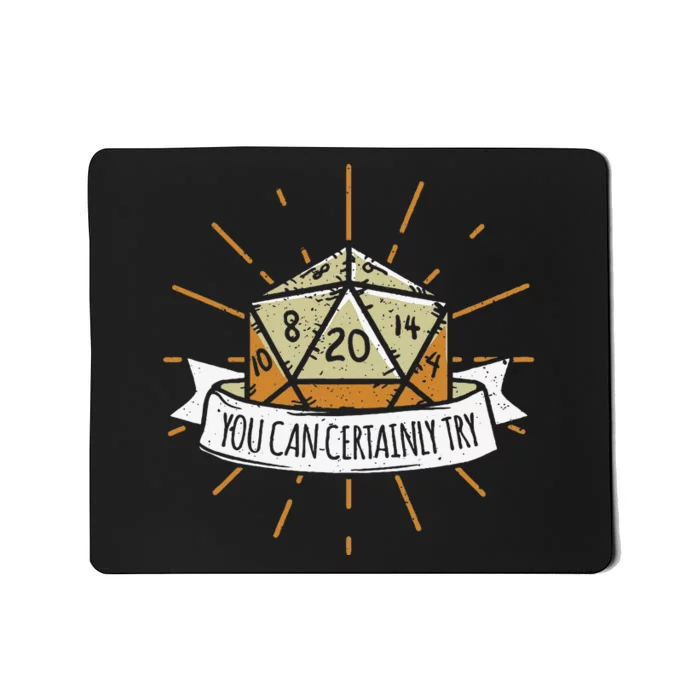 You Can Certainly Try Dragon Dice Wizard Gamer Mousepad