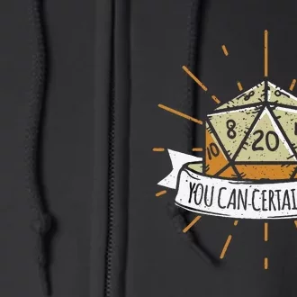 You Can Certainly Try Dragon Dice Wizard Gamer Full Zip Hoodie