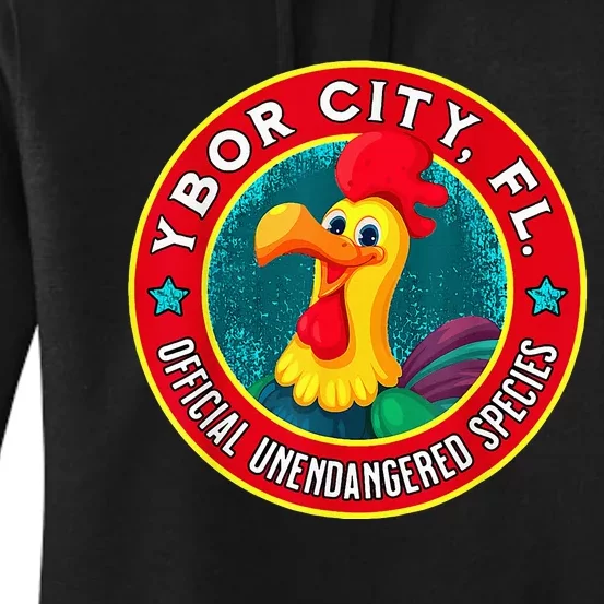 Ybor City Chicken Unendangered Species Souvenir Women's Pullover Hoodie