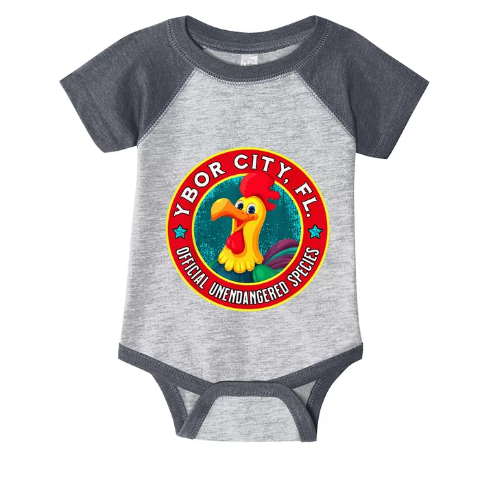 Ybor City Chicken Unendangered Species Souvenir Infant Baby Jersey Bodysuit