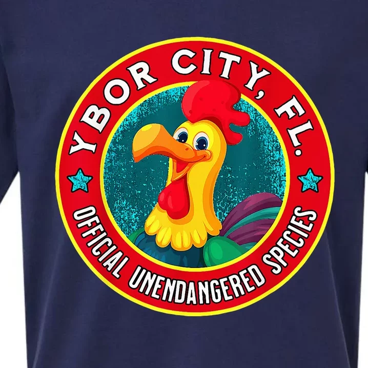 Ybor City Chicken Unendangered Species Souvenir Sueded Cloud Jersey T-Shirt