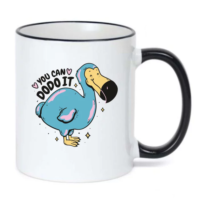 You Can Dodo It Funny Bird Motivational Black Color Changing Mug