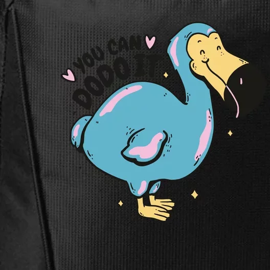 You Can Dodo It Funny Bird Motivational City Backpack