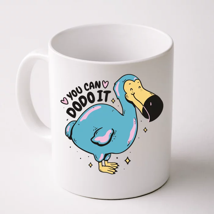 You Can Dodo It Funny Bird Motivational Front & Back Coffee Mug