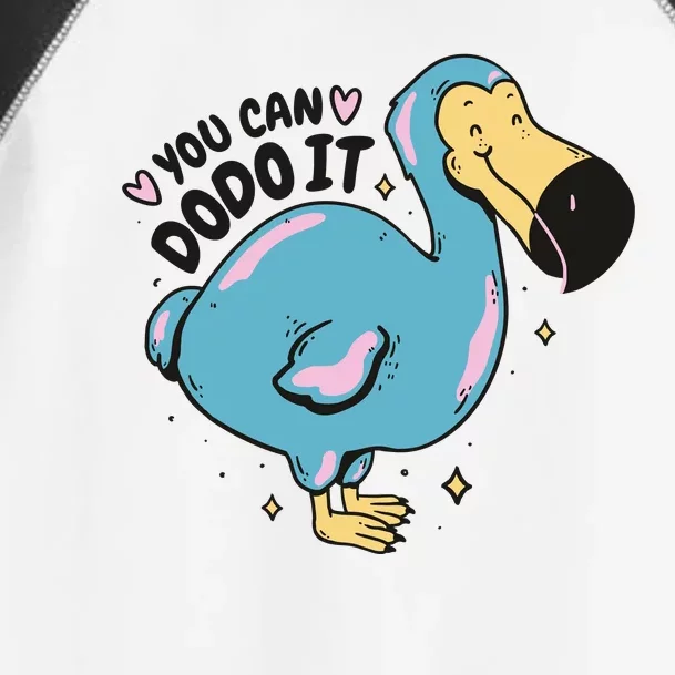 You Can Dodo It Funny Bird Motivational Toddler Fine Jersey T-Shirt