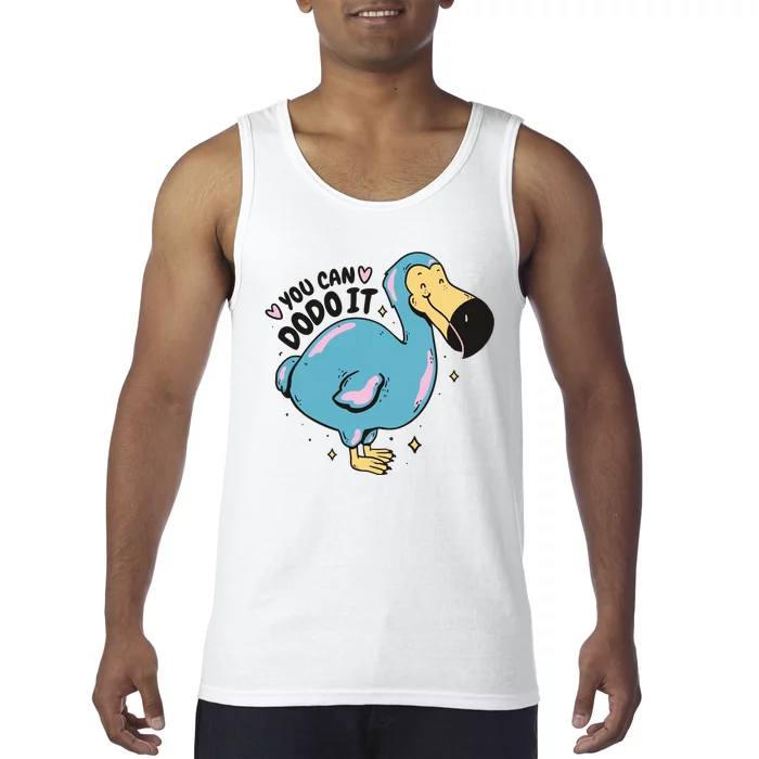 You Can Dodo It Funny Bird Motivational Tank Top