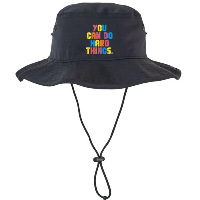 You Can Do Hard Things Motivational Quote Legacy Cool Fit Booney Bucket Hat