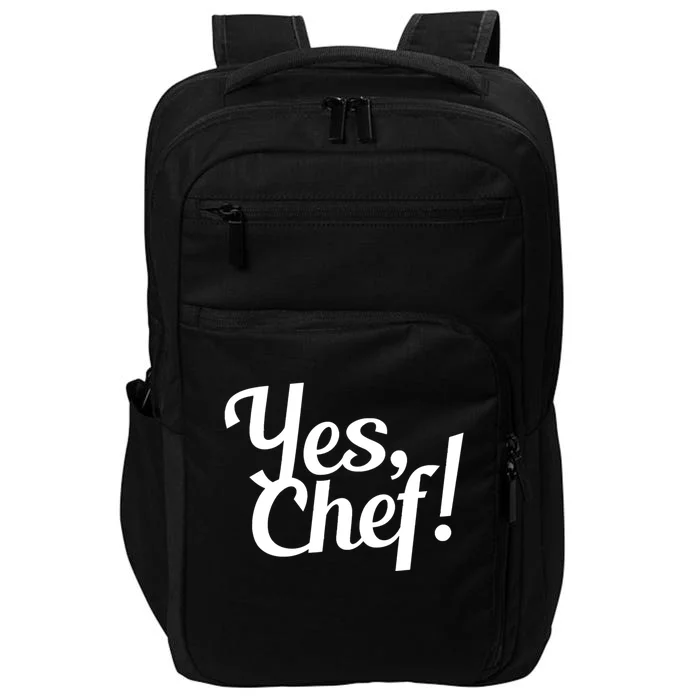 Yes Chef! Funny Novelty Cute Gift Impact Tech Backpack