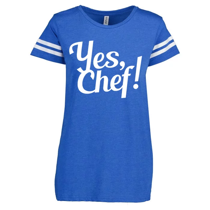 Yes Chef! Funny Novelty Cute Gift Enza Ladies Jersey Football T-Shirt