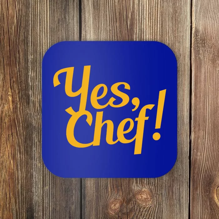 Yes Chef! Funny Novelty Cool Gift Coaster