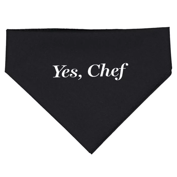 Yes Chef Funny USA-Made Doggie Bandana