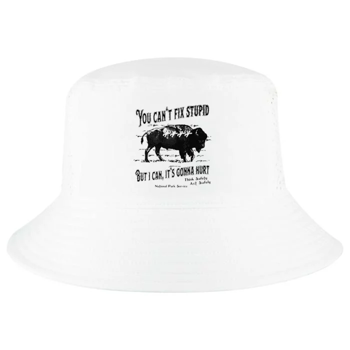 You Can’t Fix Stupid But I Can Its Gonna Hurt Cool Comfort Performance Bucket Hat