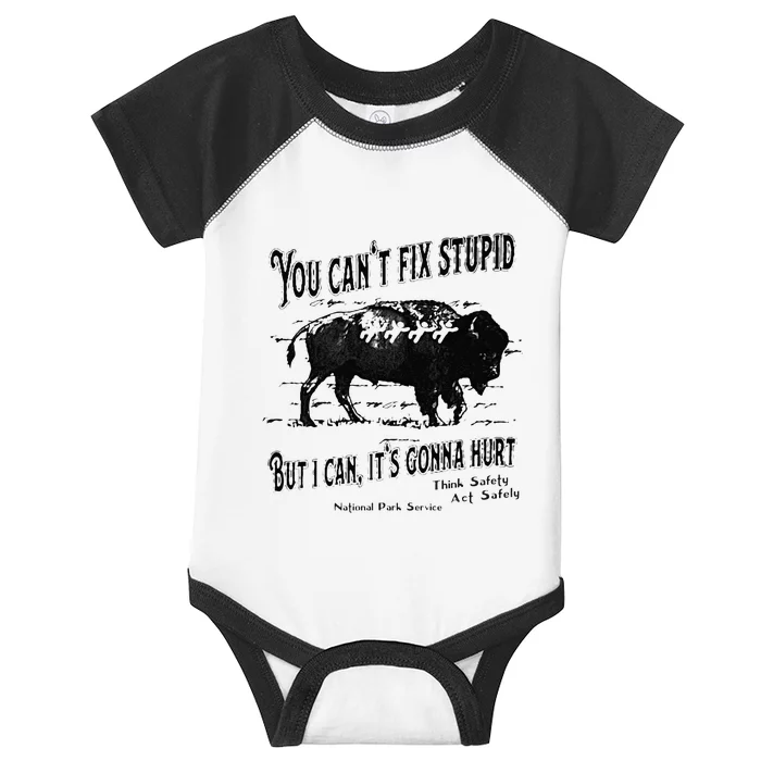 You Can’t Fix Stupid But I Can Its Gonna Hurt Infant Baby Jersey Bodysuit