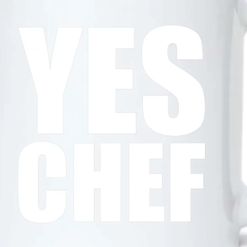 Yes Chef Funny Chef Funny Cook Saying Kitchen Cooking Black Color Changing Mug