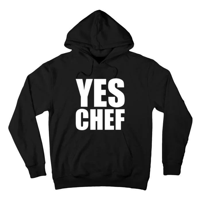 Yes Chef Funny Chef Funny Cook Saying Kitchen Cooking Hoodie