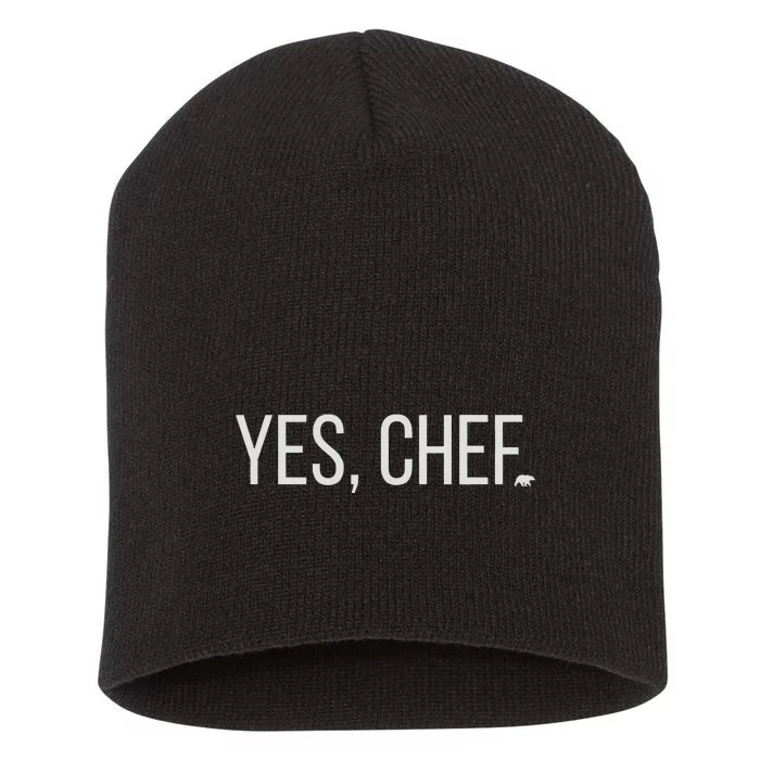 Yes Chef Foodie Carmy The Bear Short Acrylic Beanie