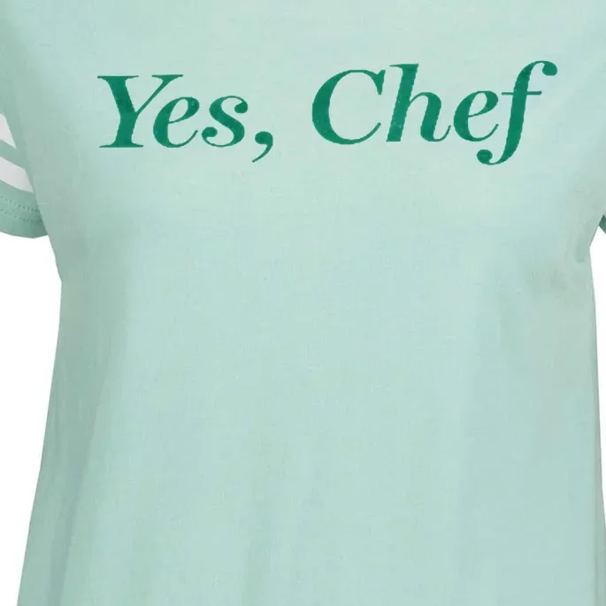 Yes Chef Funny Enza Ladies Jersey Football T-Shirt