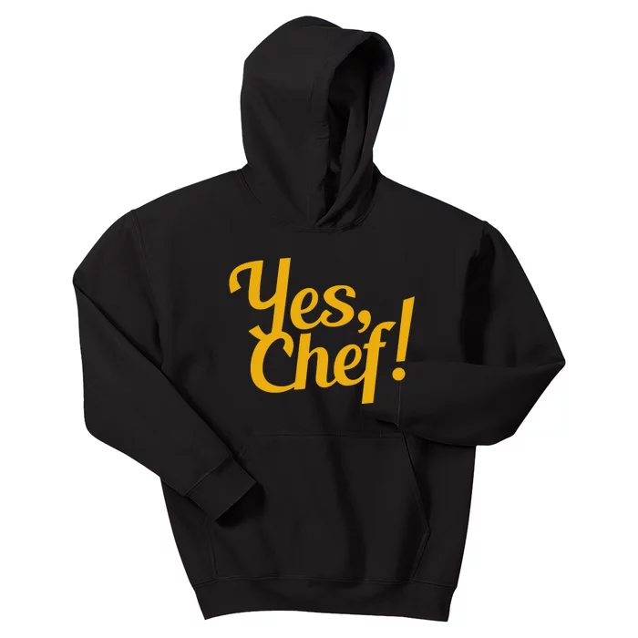 Yes Chef Funny Novelty Kids Hoodie