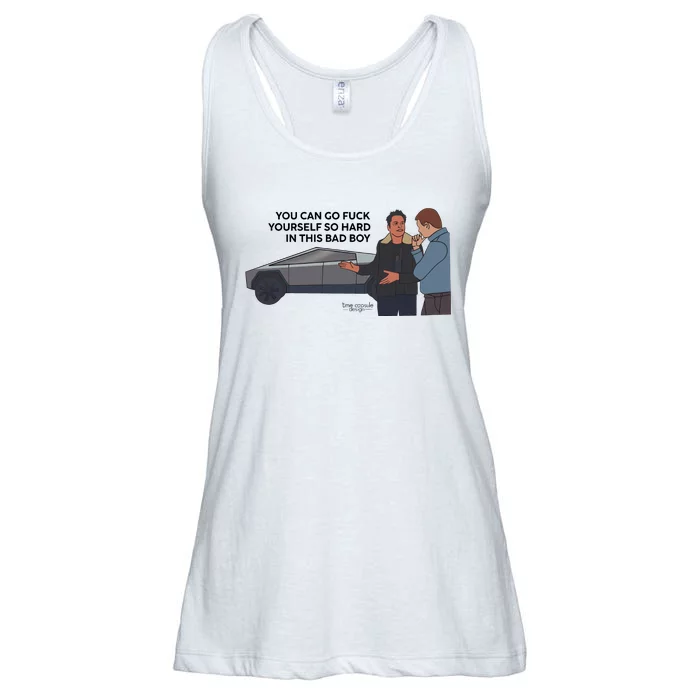 You Can Go Fuck Yourself So Hard In This Bad Boy Ladies Essential Flowy Tank