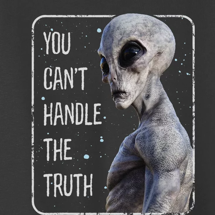 You Can't Handle The Truth Grey Alien Roswell Area 51 Toddler T-Shirt