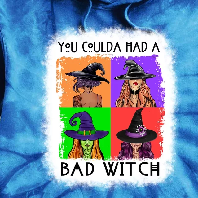 You Coulda Had A Bad Witch Halloween Basic Witch Lover Funny Cool Gift Tie Dye Hoodie