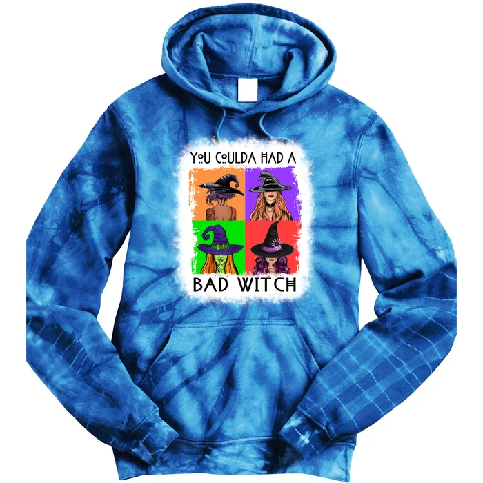 You Coulda Had A Bad Witch Halloween Basic Witch Lover Funny Cool Gift Tie Dye Hoodie