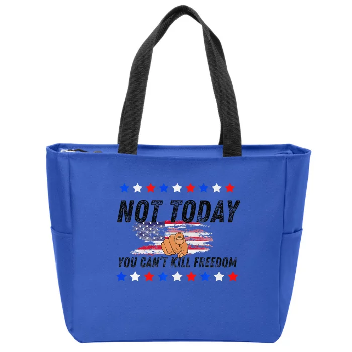 You CanT Kill Freedom Premium Zip Tote Bag