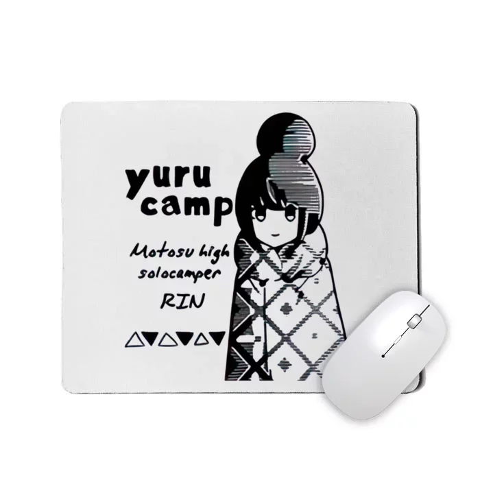 Yuru Camp Motosu High Solocamper Mousepad