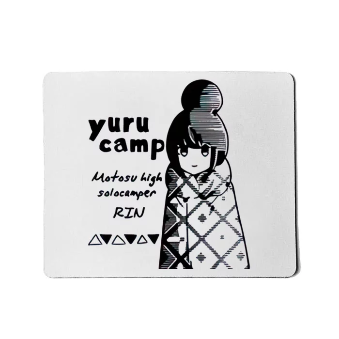 Yuru Camp Motosu High Solocamper Mousepad