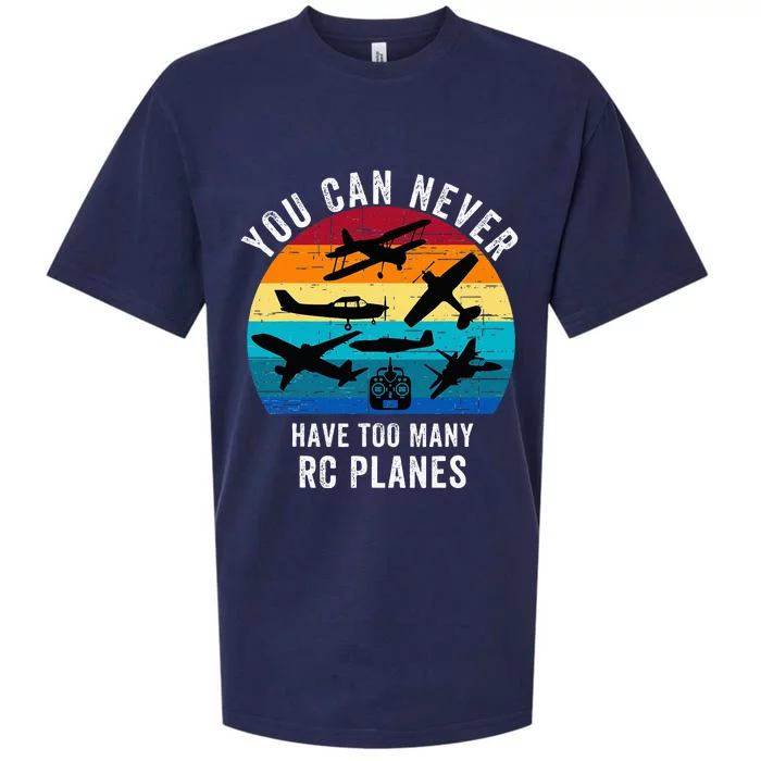 You Can Never Have Too Many Rc Planes Remote Control Planes Sueded Cloud Jersey T-Shirt