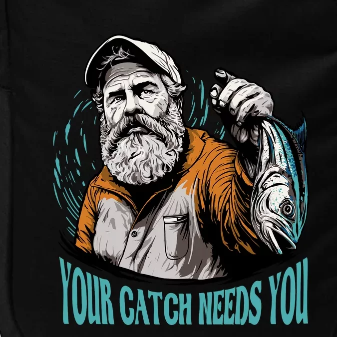 Your Catch Needs You Fishing Impact Tech Backpack