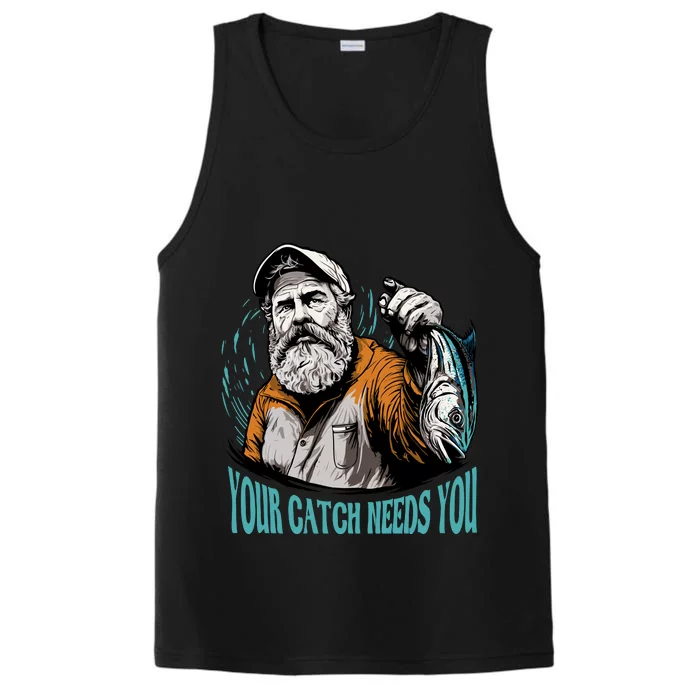 Your Catch Needs You Fishing Performance Tank