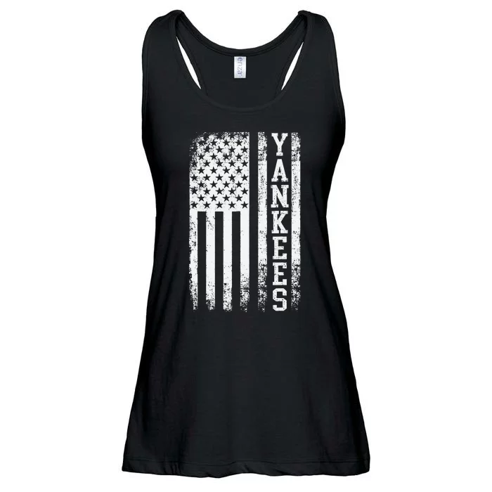 Y.A.N.K.E.E.S Classic New York Baseball Ladies Essential Flowy Tank