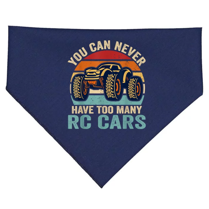 You Can Never Have Too Many Rc Car Racing Racer Lovers Fan USA-Made Doggie Bandana