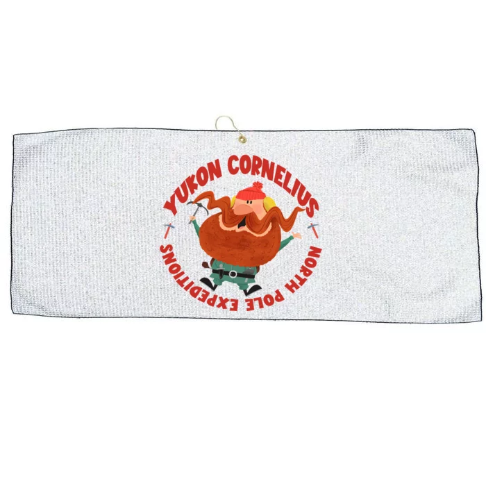 Yukon Cornelius North Pole Expeditions Christmas Yukon Cornelius Large Microfiber Waffle Golf Towel