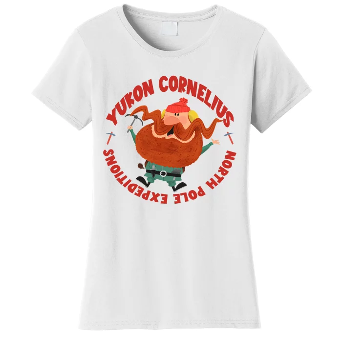 Yukon Cornelius North Pole Expeditions Christmas Yukon Cornelius Women's T-Shirt