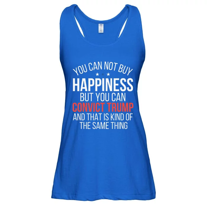 You Can Not Buy Happiness But You Can Convict Trump Ladies Essential Flowy Tank