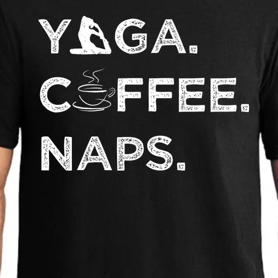 Yoga Coffee Naps Pajama Set