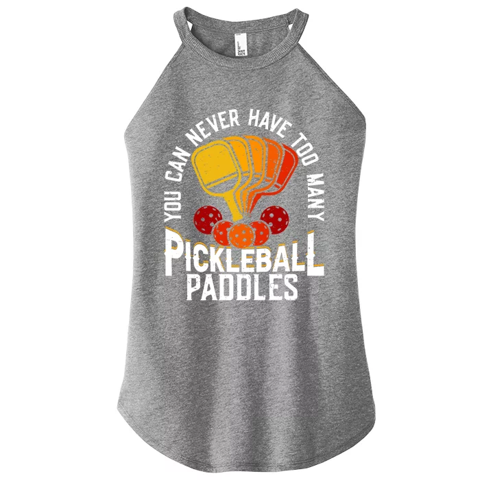 You Can Never Have Too Many Pickleball Paddles Premium Women’s Perfect Tri Rocker Tank