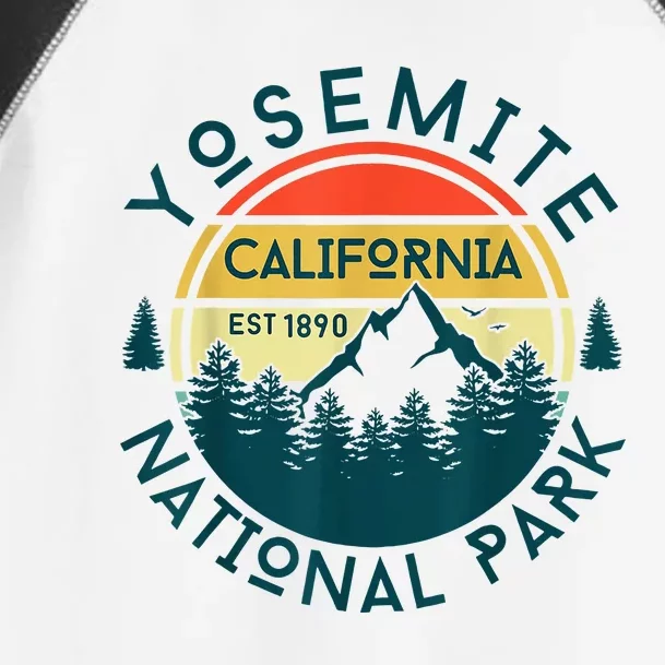 Yosemite California Nature Hiking Outdoors Travel Toddler Fine Jersey T-Shirt