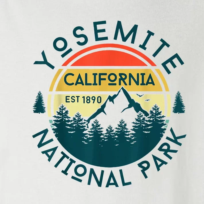 Yosemite California Nature Hiking Outdoors Travel Toddler Long Sleeve Shirt