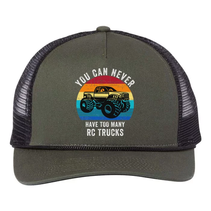 You Can Never Have Too Many Rc Trucks Remote Control Vehicle Retro Rope Trucker Hat Cap