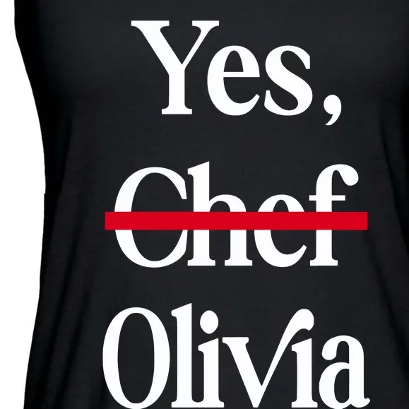 Yes Chef Olivia Ladies Essential Flowy Tank