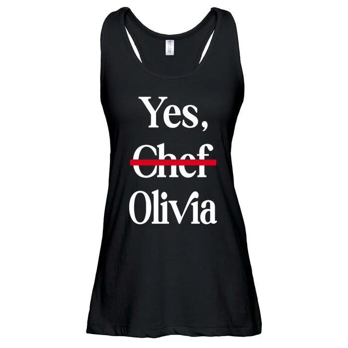 Yes Chef Olivia Ladies Essential Flowy Tank