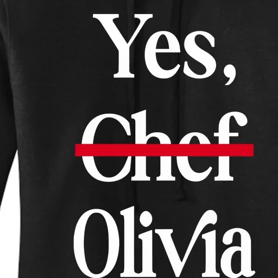 Yes Chef Olivia Women's Pullover Hoodie