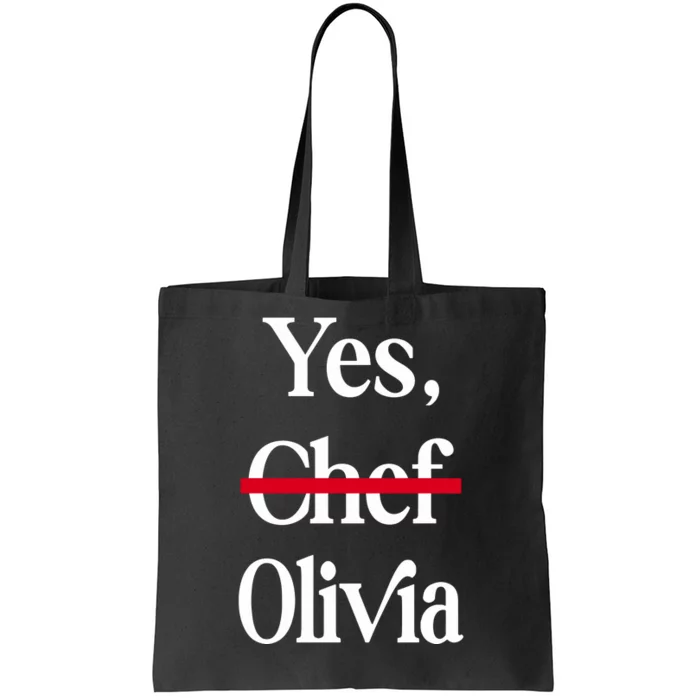 Yes Chef Olivia Tote Bag