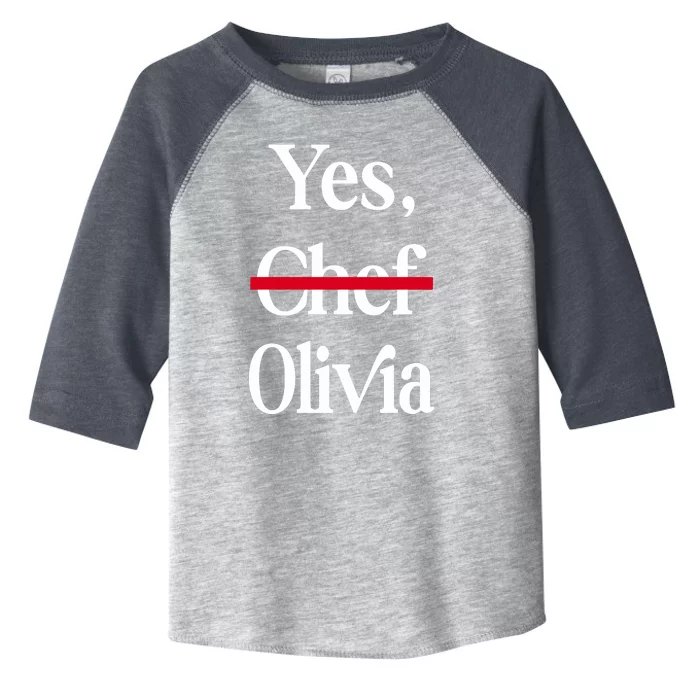 Yes Chef Olivia Toddler Fine Jersey T-Shirt