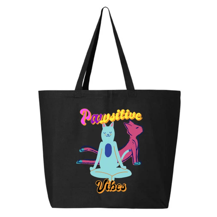 Yoga Cats Pawsitive Vibes 25L Jumbo Tote